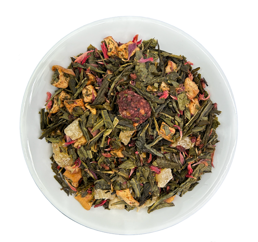 Raspberry Cream Green | Tea Chemist