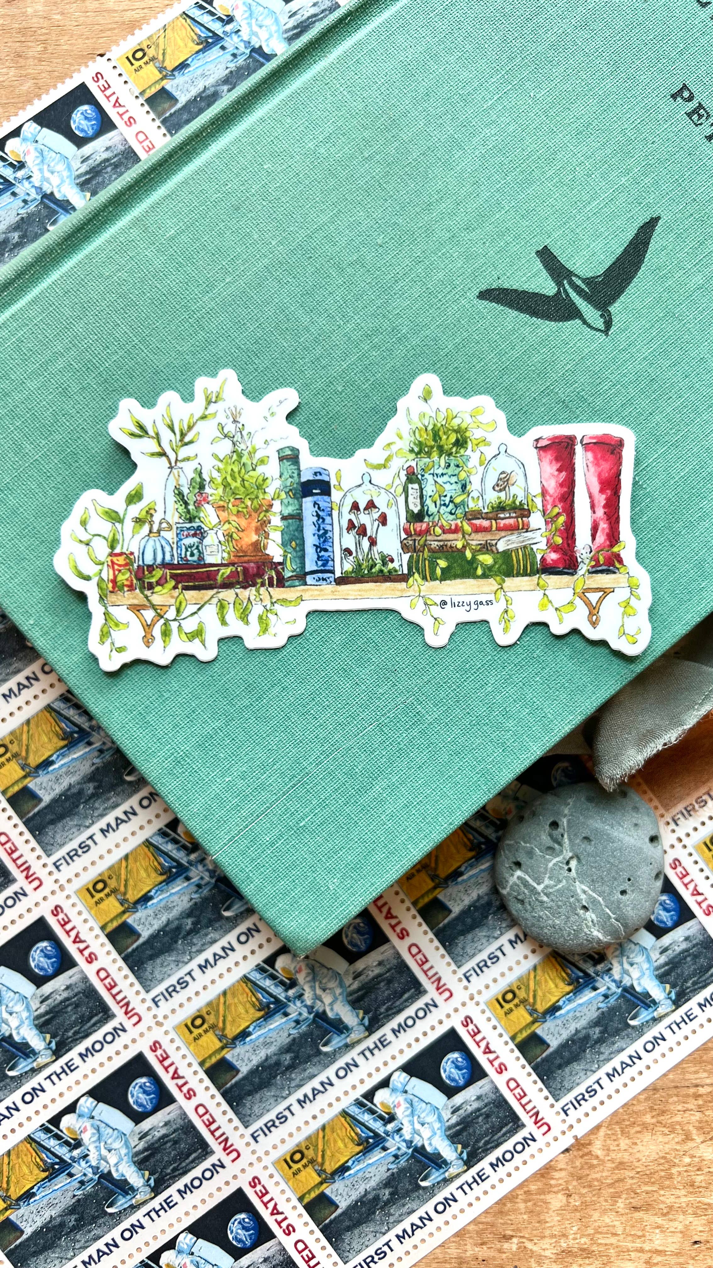 The Botanist s Shelf Sticker Tea Chemist the-botanist-s-shelf-sticker-tea-chemist